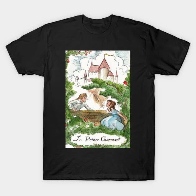 Le Prince Charmant T-Shirt by aasilee